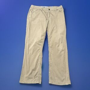 BKE Buckle Casuals Derek Bootcut Mens 38x30 Light Wash Beige Premium Stretch‎